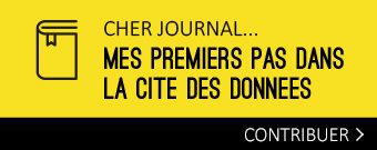 Cher Journal, mes premiers pas dans la Cité des Données